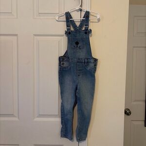H&M Blue Kids Overalls with Bear Pocket